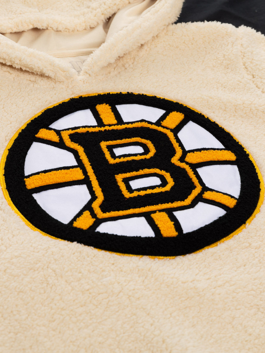 Chandail à capuchon Sherpa NHL Boston Bruins pour femme