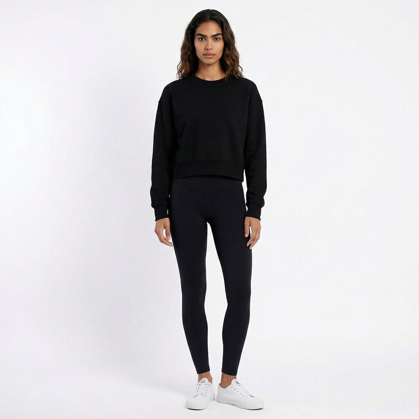 Sweat-shirt court douillet