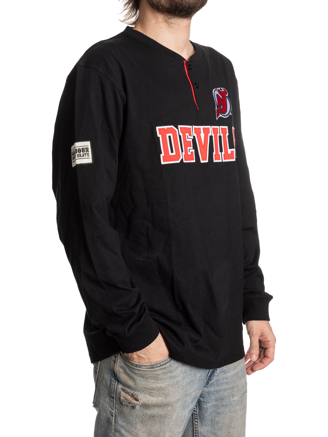 Henley à manches longues des New Jersey Devils