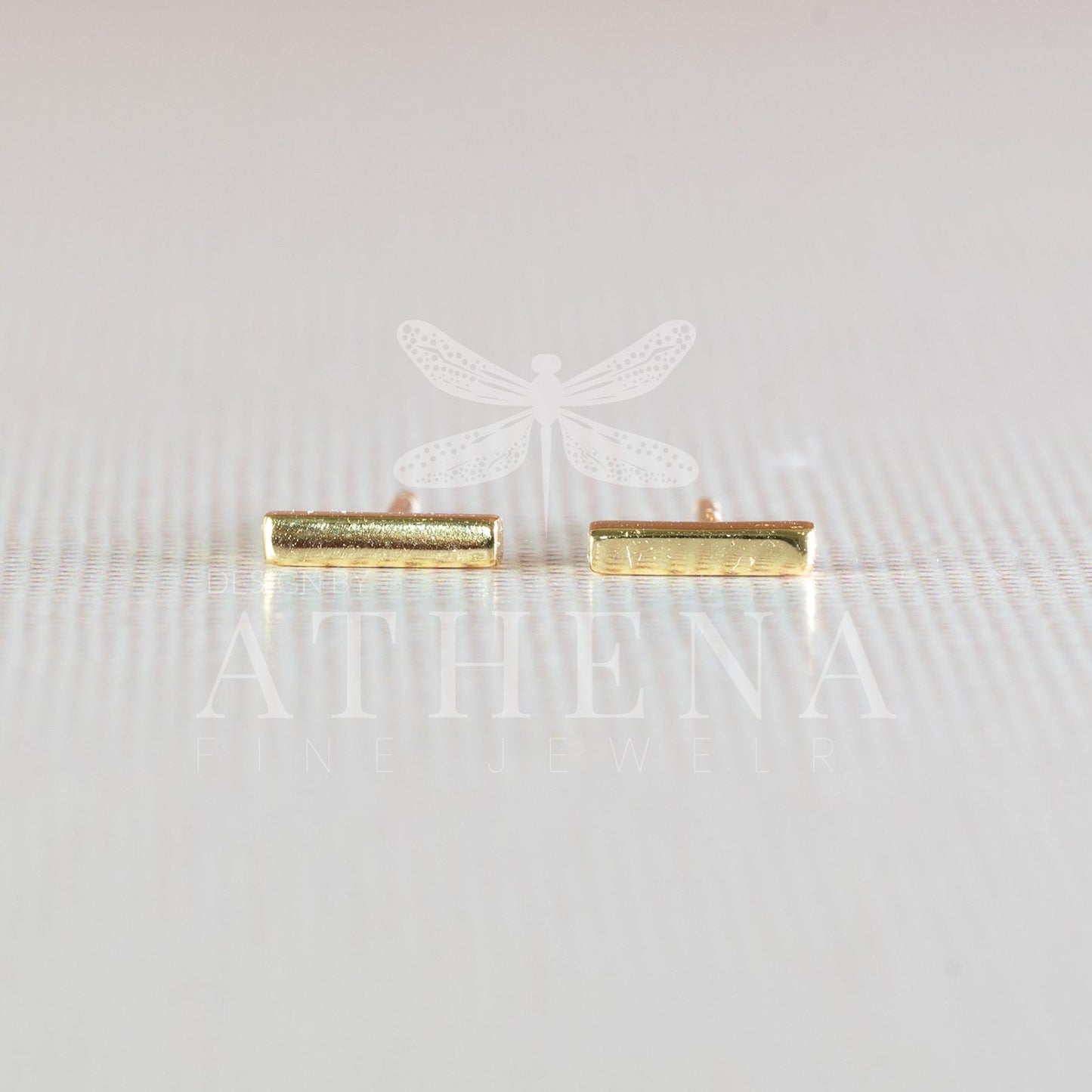 Vente Échantillon: Boucles d'Oreilles Barrette en Argent Sterling