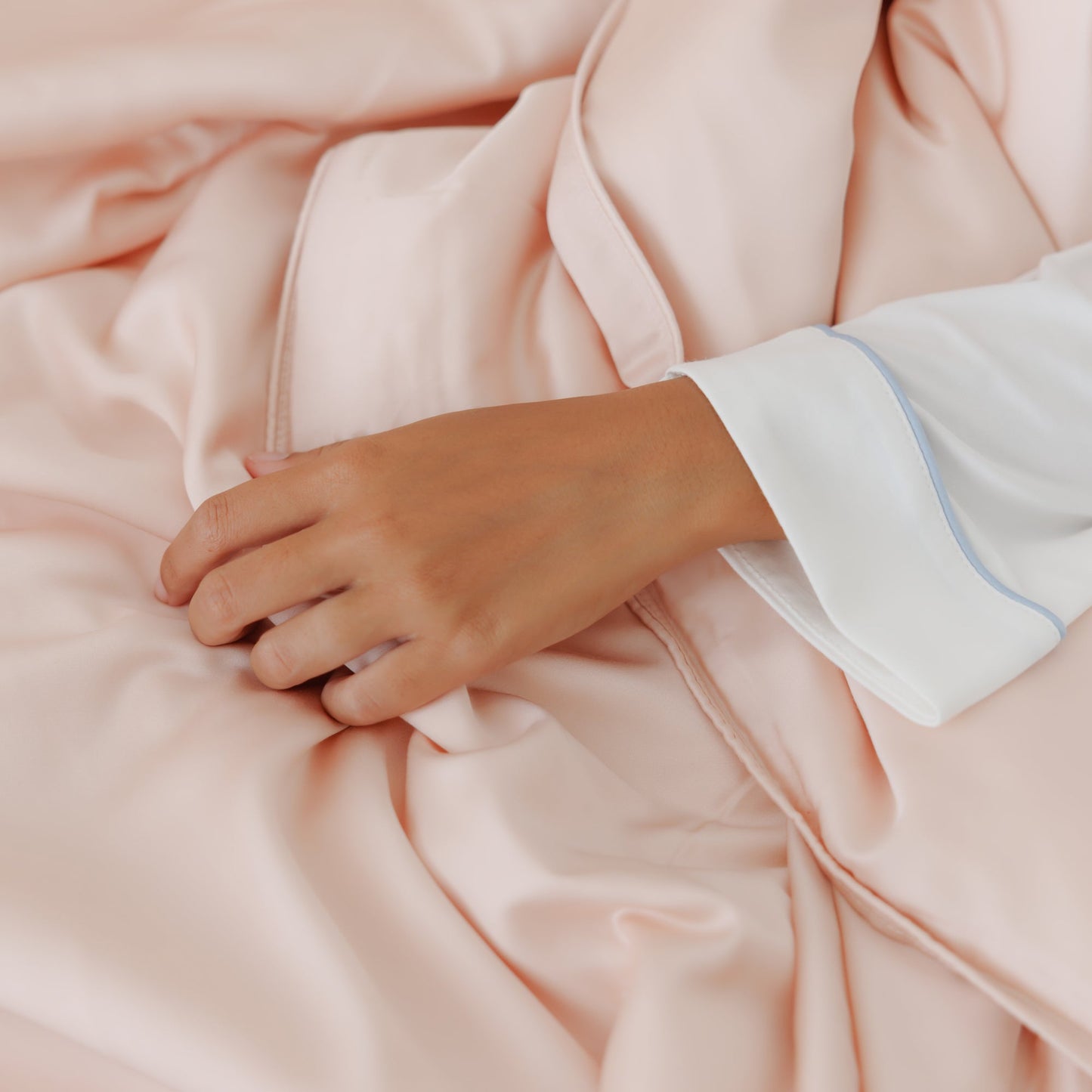 Couette double en soie de mûrier garnie de cocon
