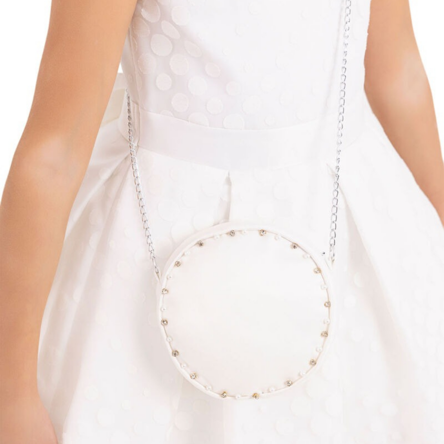 Robe de Soirée Cristal Rosée pour Fille