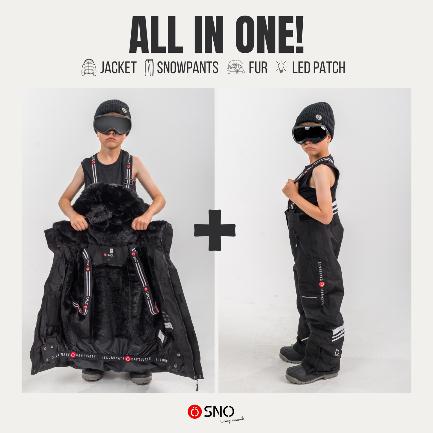 Combinaison de ski de luxe Rafa - Veste et pantalon de neige