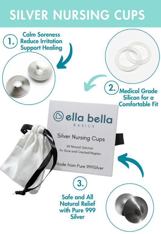 Silver Nursing Cups