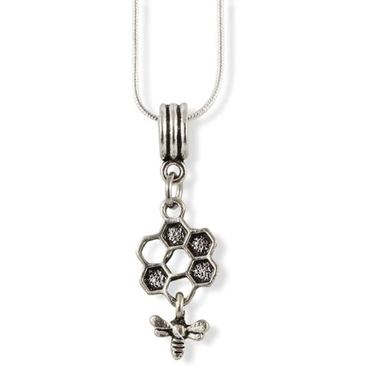 Bee Jewelry Bee Necklace Pendant Gifts Honeycomb Jewellery