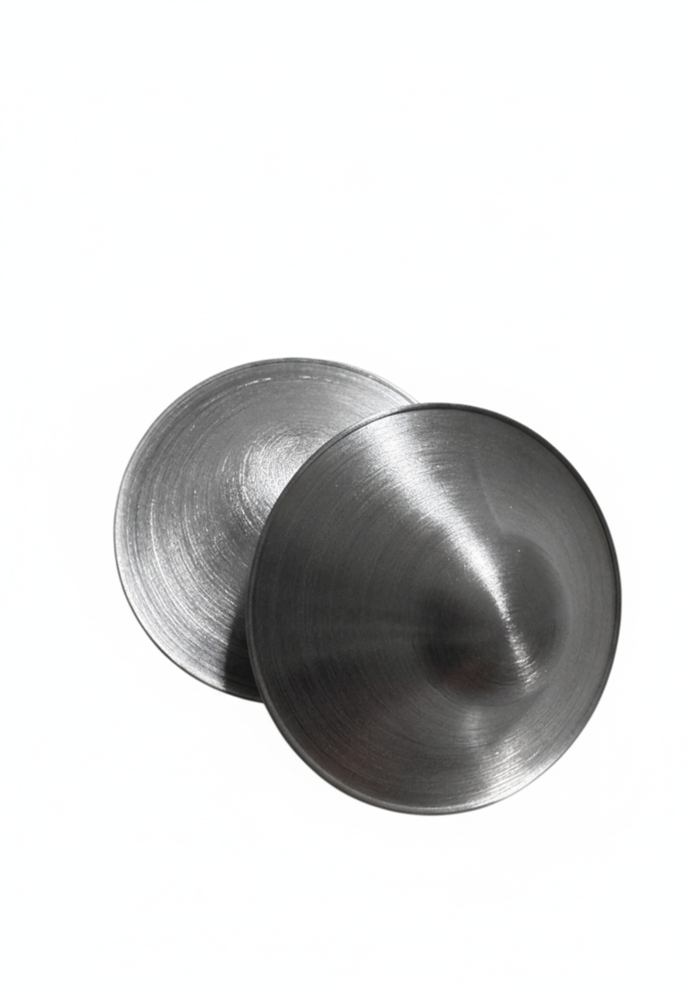 Coques d'allaitement en argent