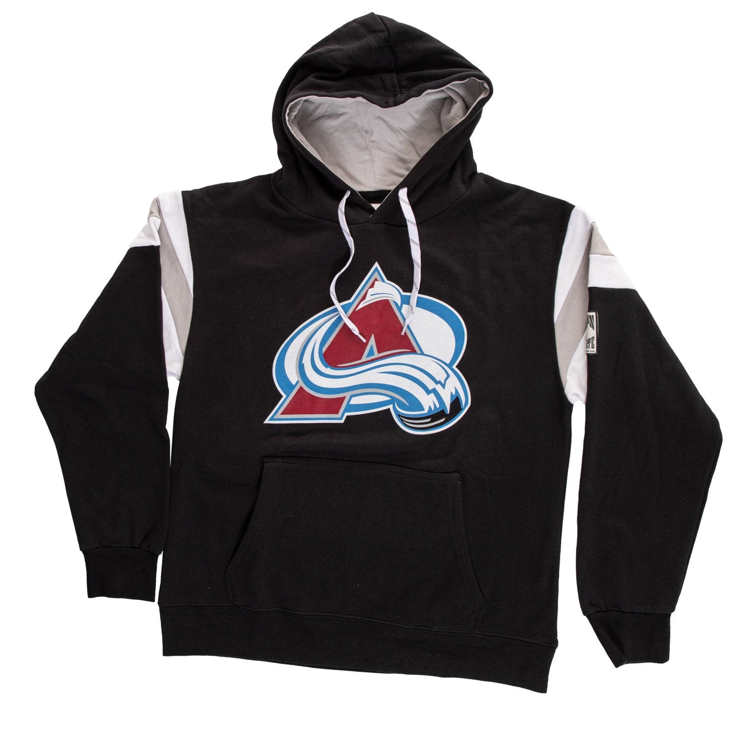Colorado Avalanche – Sweat à capuche de style universitaire rétro