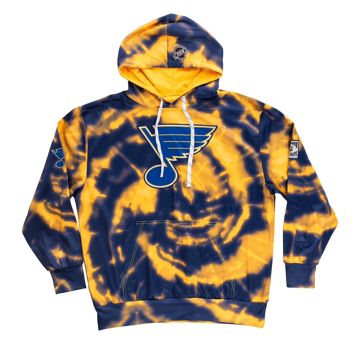 Chandail à capuchon par sublimation des Blues de St. Louis