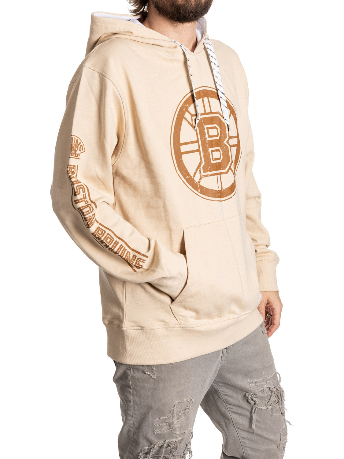 Boston Bruins – Sweat à capuche ambiance vintage