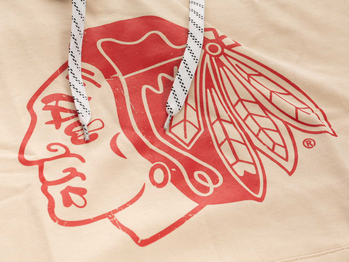 Sweat à capuche ambiance Blackhawks de Chicago
