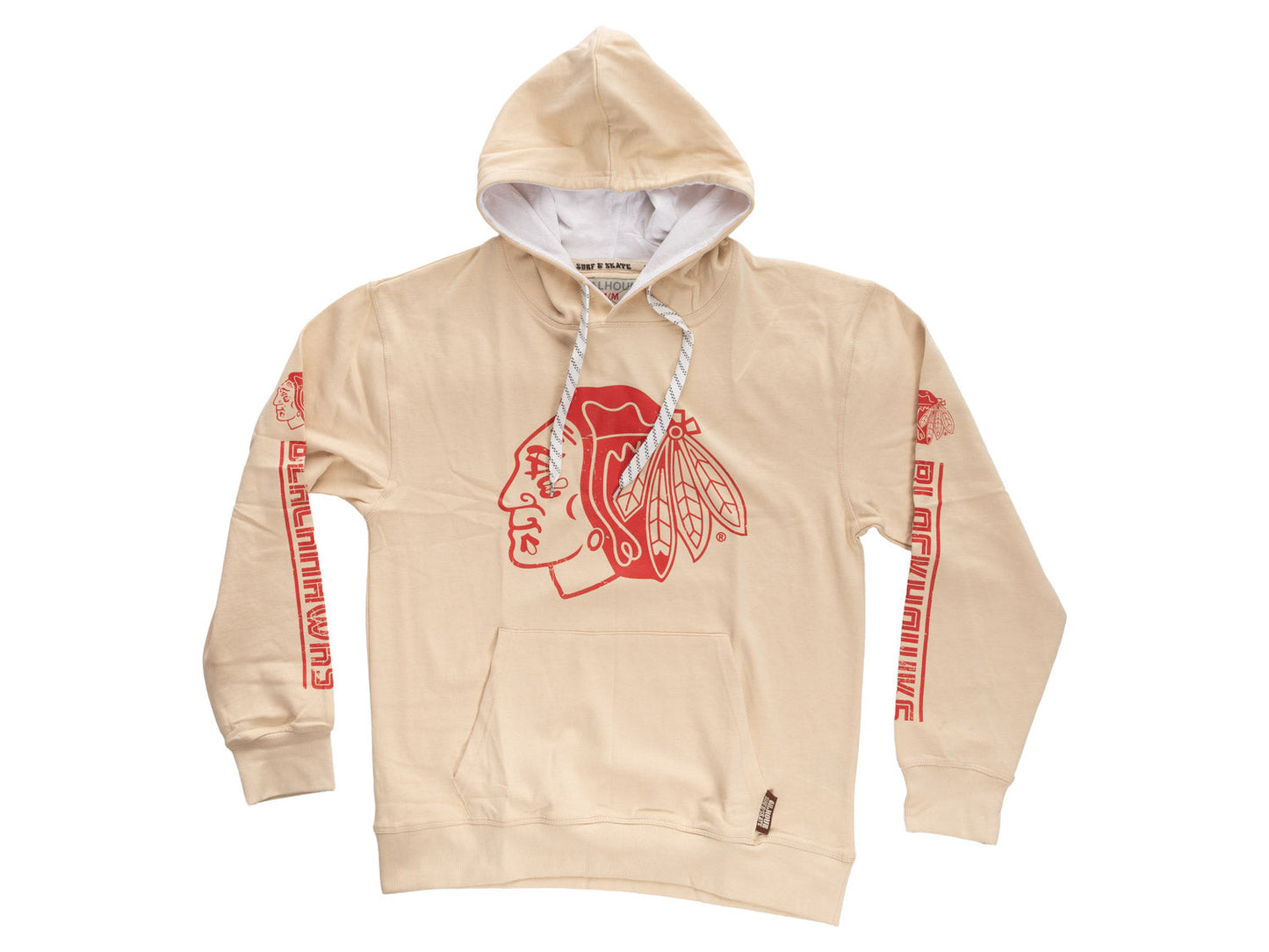 Sweat à capuche ambiance Blackhawks de Chicago