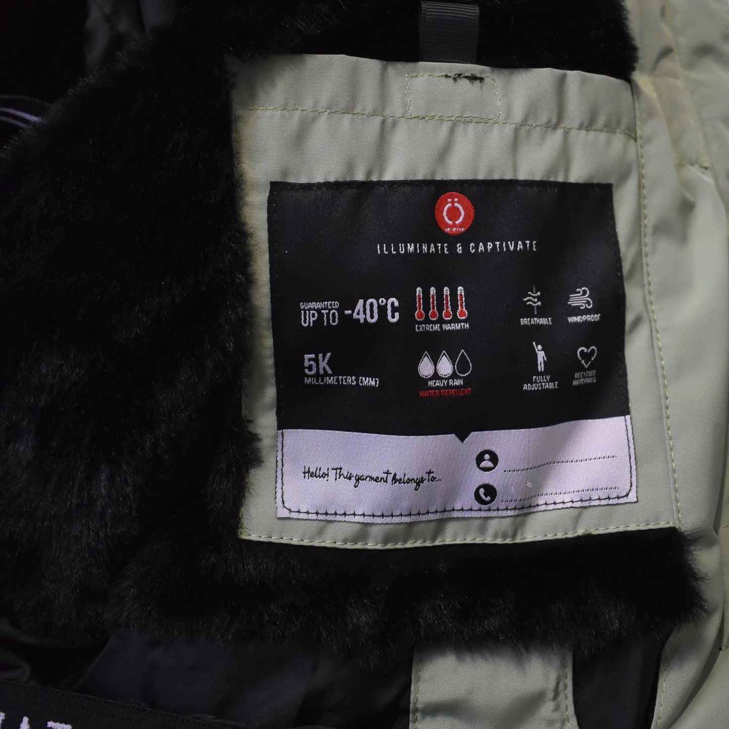 Ensemble de ski (blouson court et pantalon) Nikki