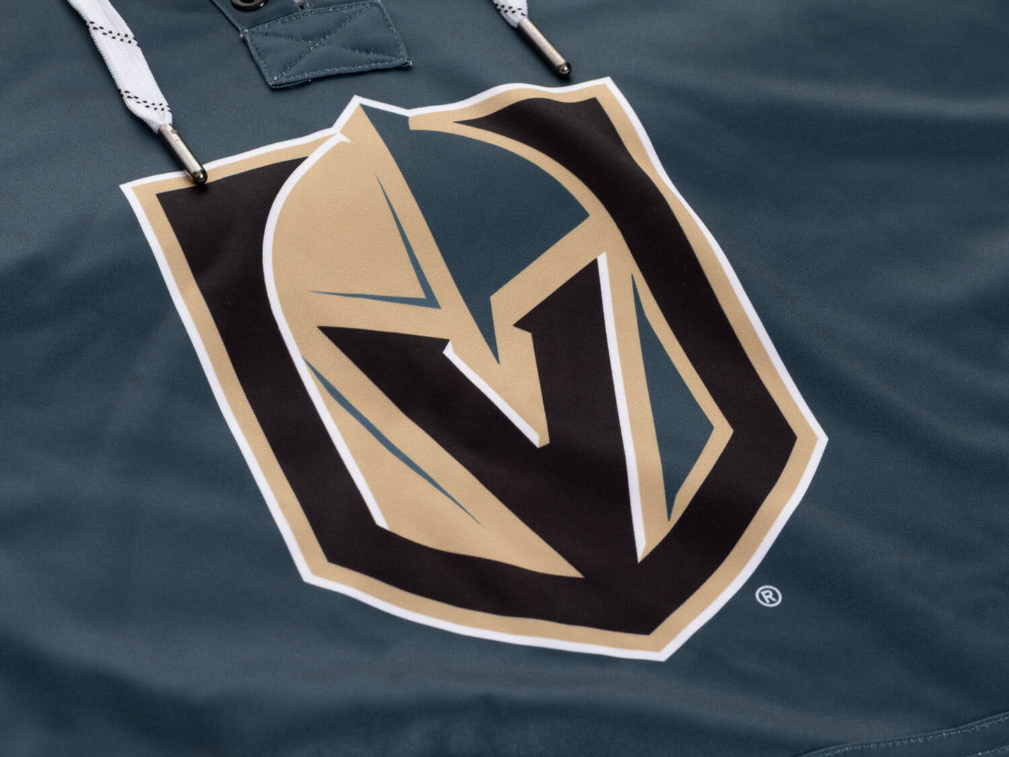 Chandail à capuchon à lacets de hockey des Golden Knights de Vegas