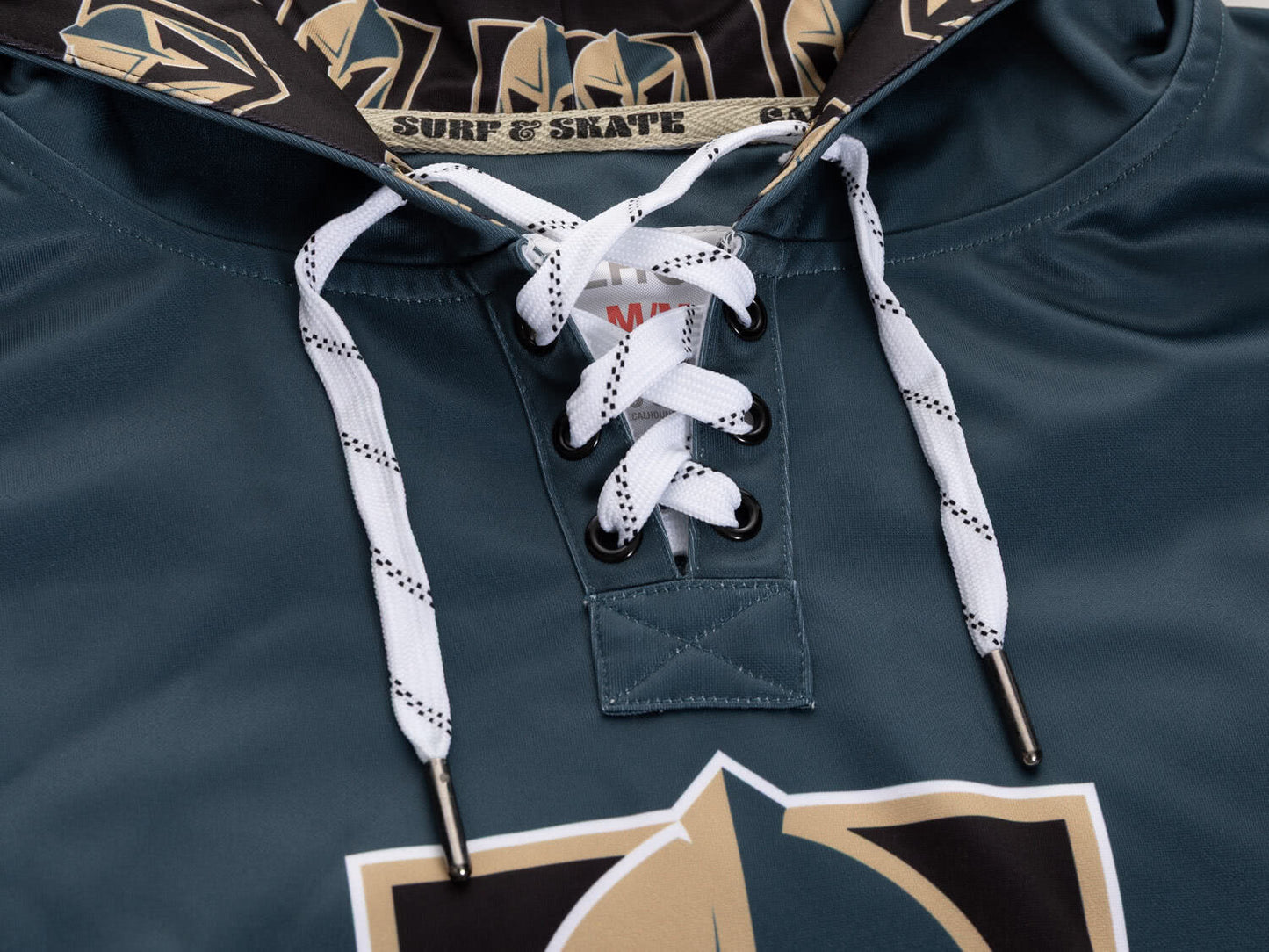Chandail à capuchon à lacets de hockey des Golden Knights de Vegas