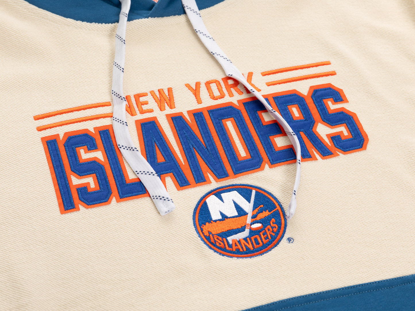 New York Islanders LNH Unisexe Molleton Inversé Rétro Haut de Gamme à Capuche