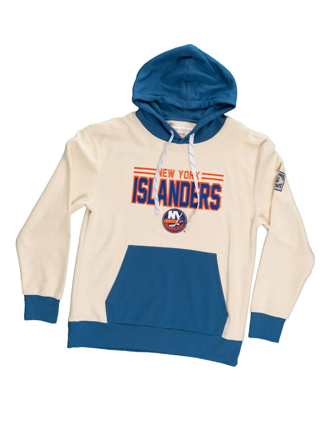 New York Islanders LNH Unisexe Molleton Inversé Rétro Haut de Gamme à Capuche
