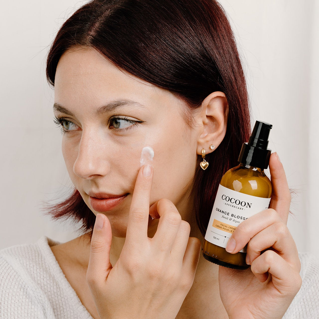 Crème Visage Fleur d'Oranger — Texture légère pour Peaux Normales à Grasses