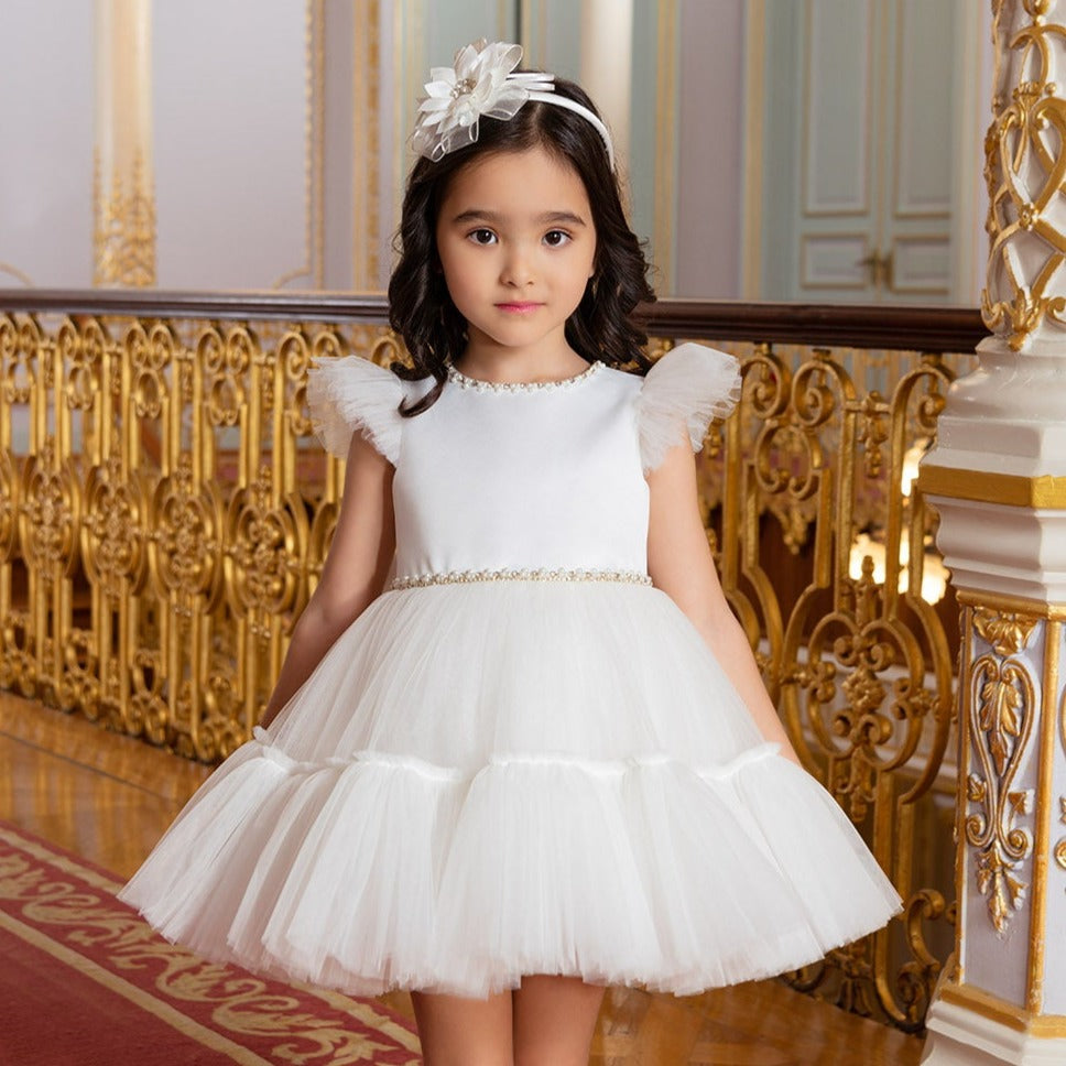 Robe de cérémonie fille Fiona à volants