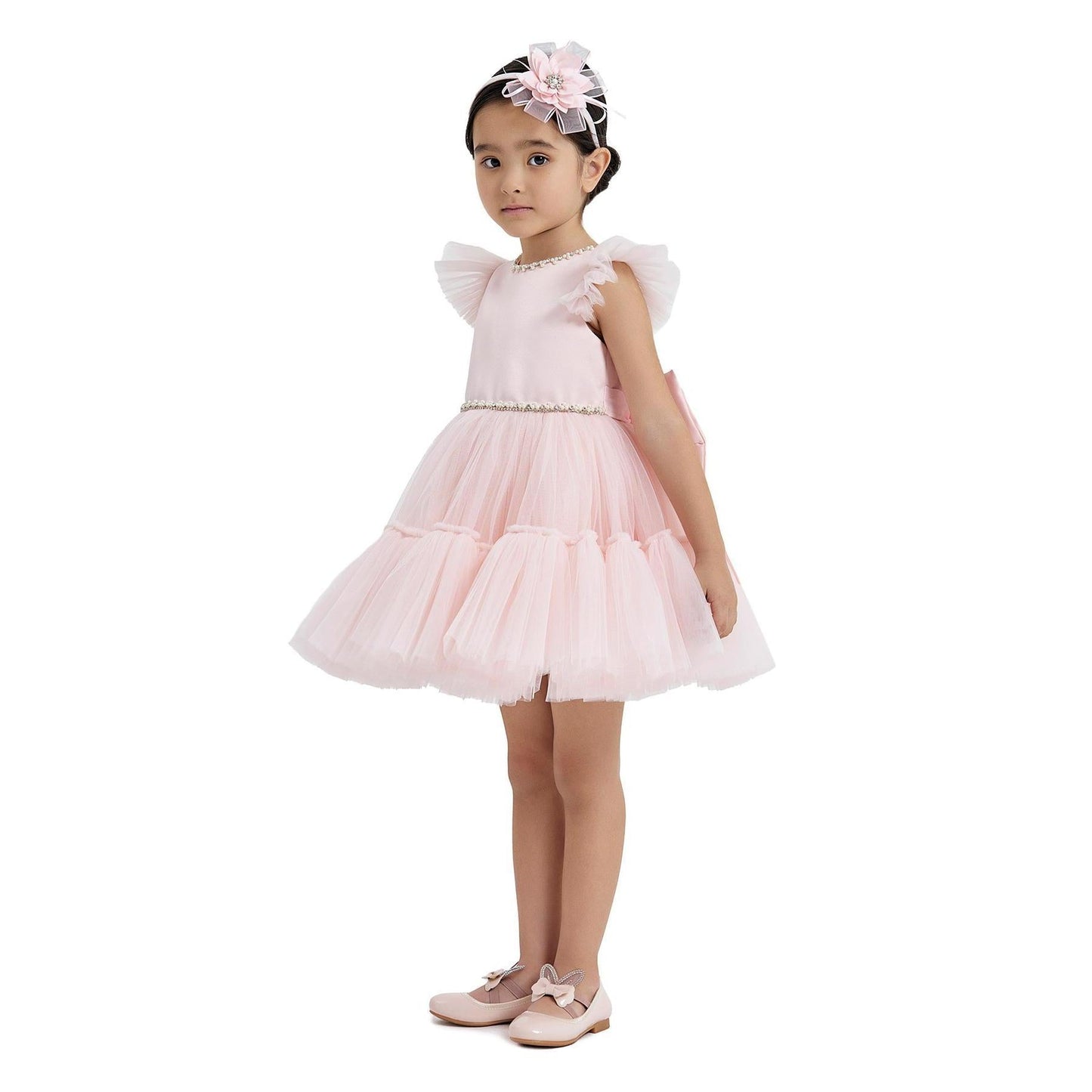 Robe de cérémonie fille Fiona à volants