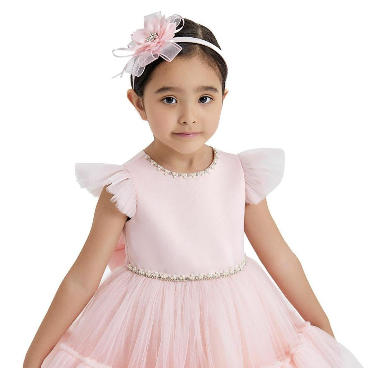 Robe de cérémonie fille Fiona à volants