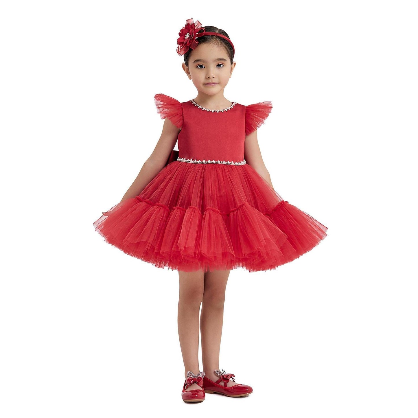 Robe de cérémonie fille Fiona à volants