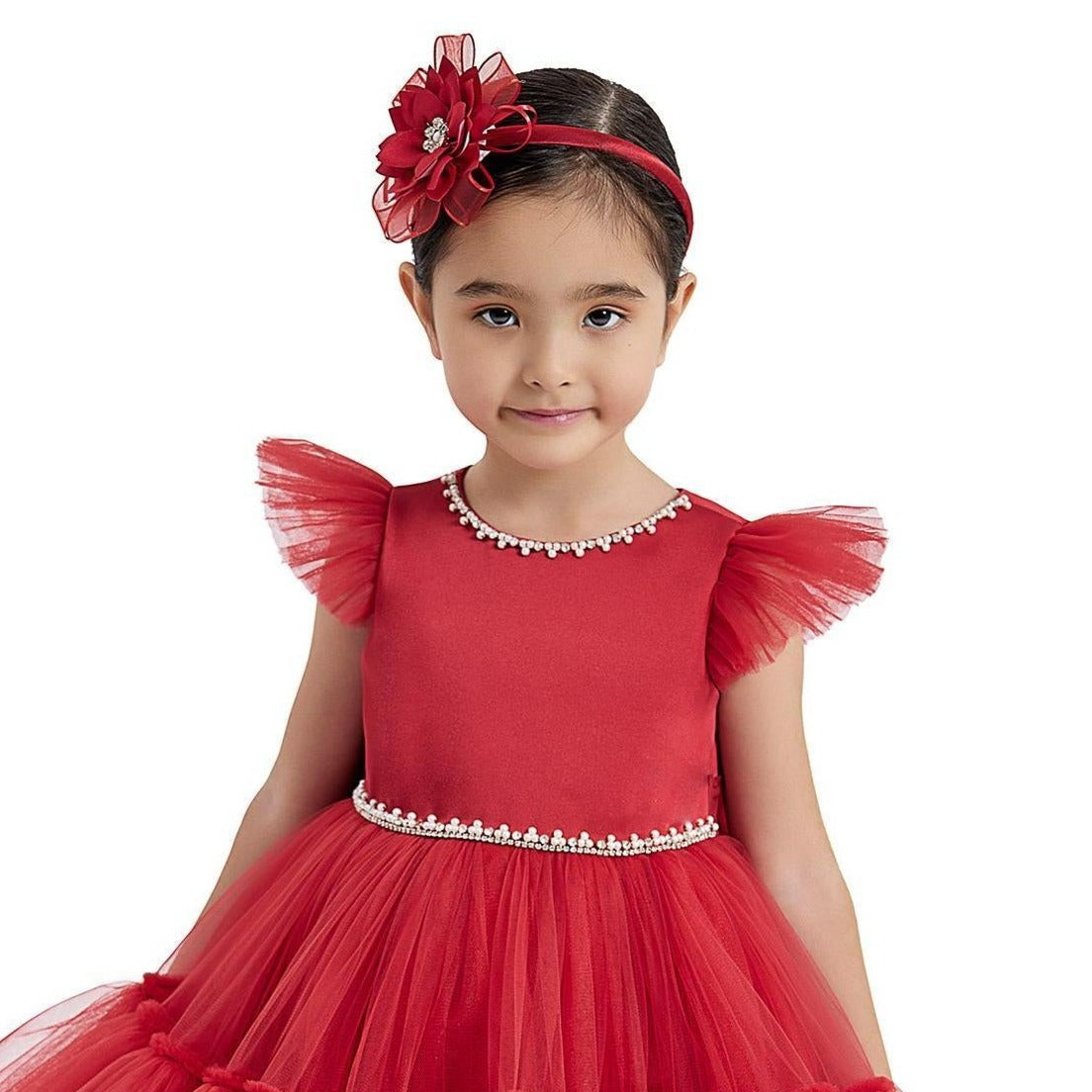 Robe de cérémonie fille Fiona à volants