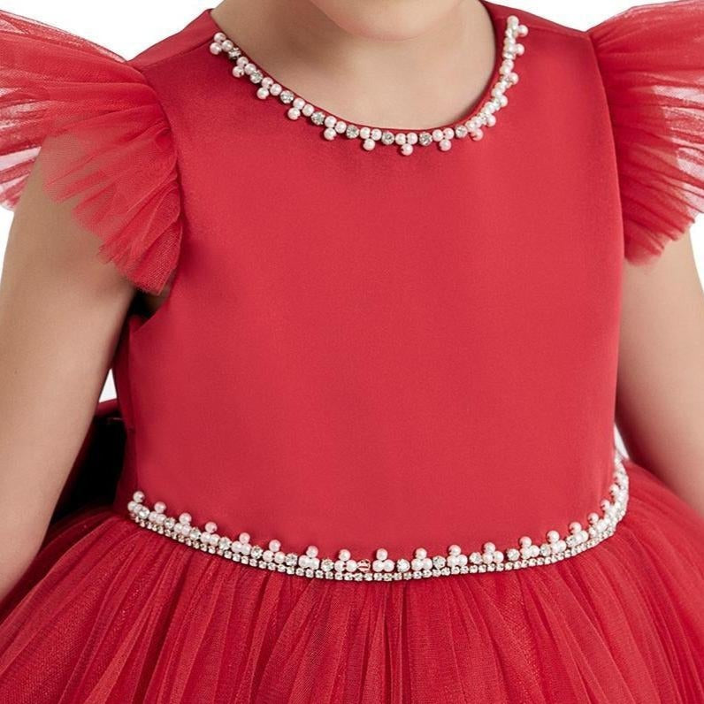 Robe de cérémonie fille Fiona à volants