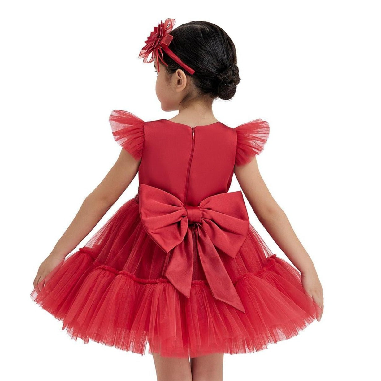 Robe de cérémonie fille Fiona à volants