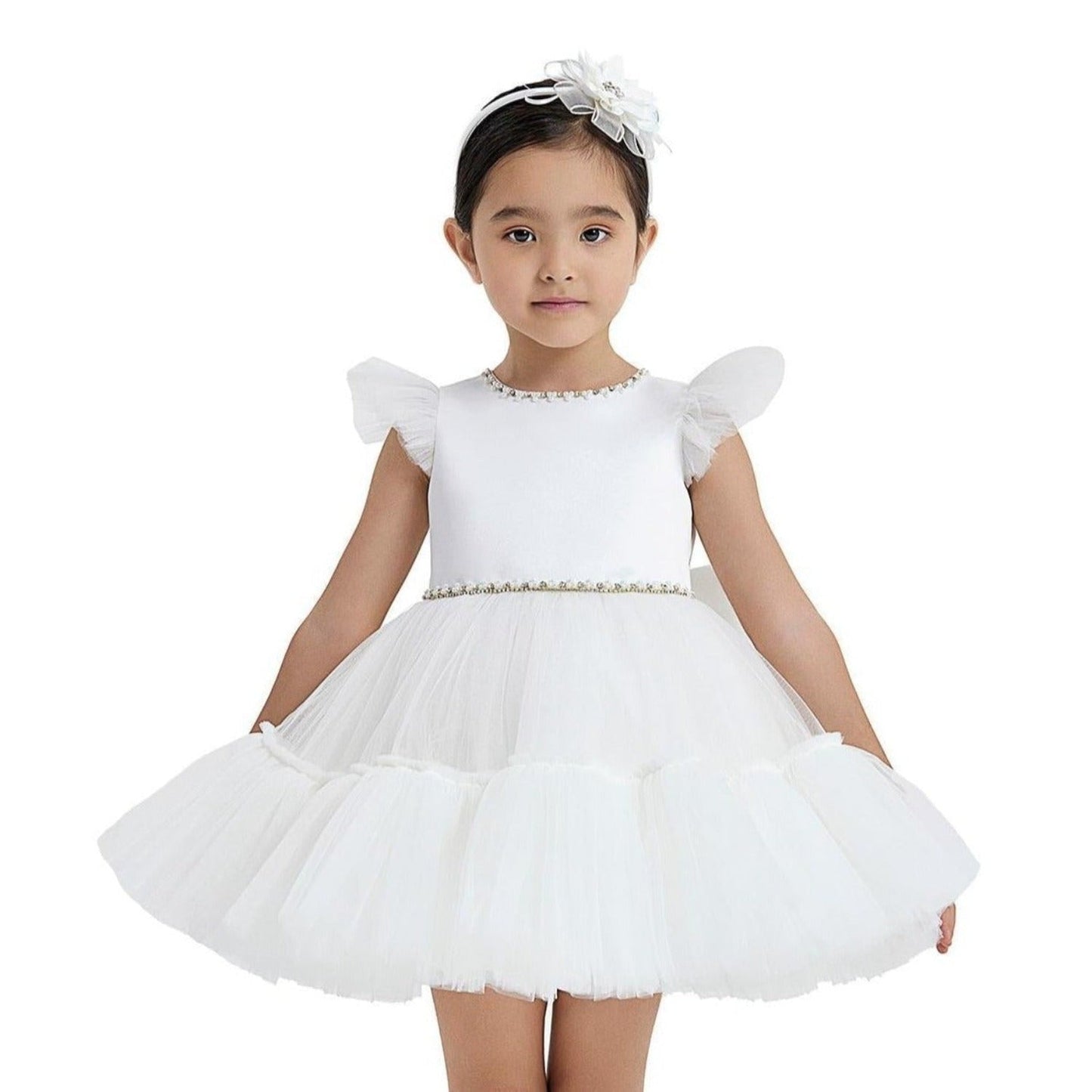Robe de cérémonie fille Fiona à volants