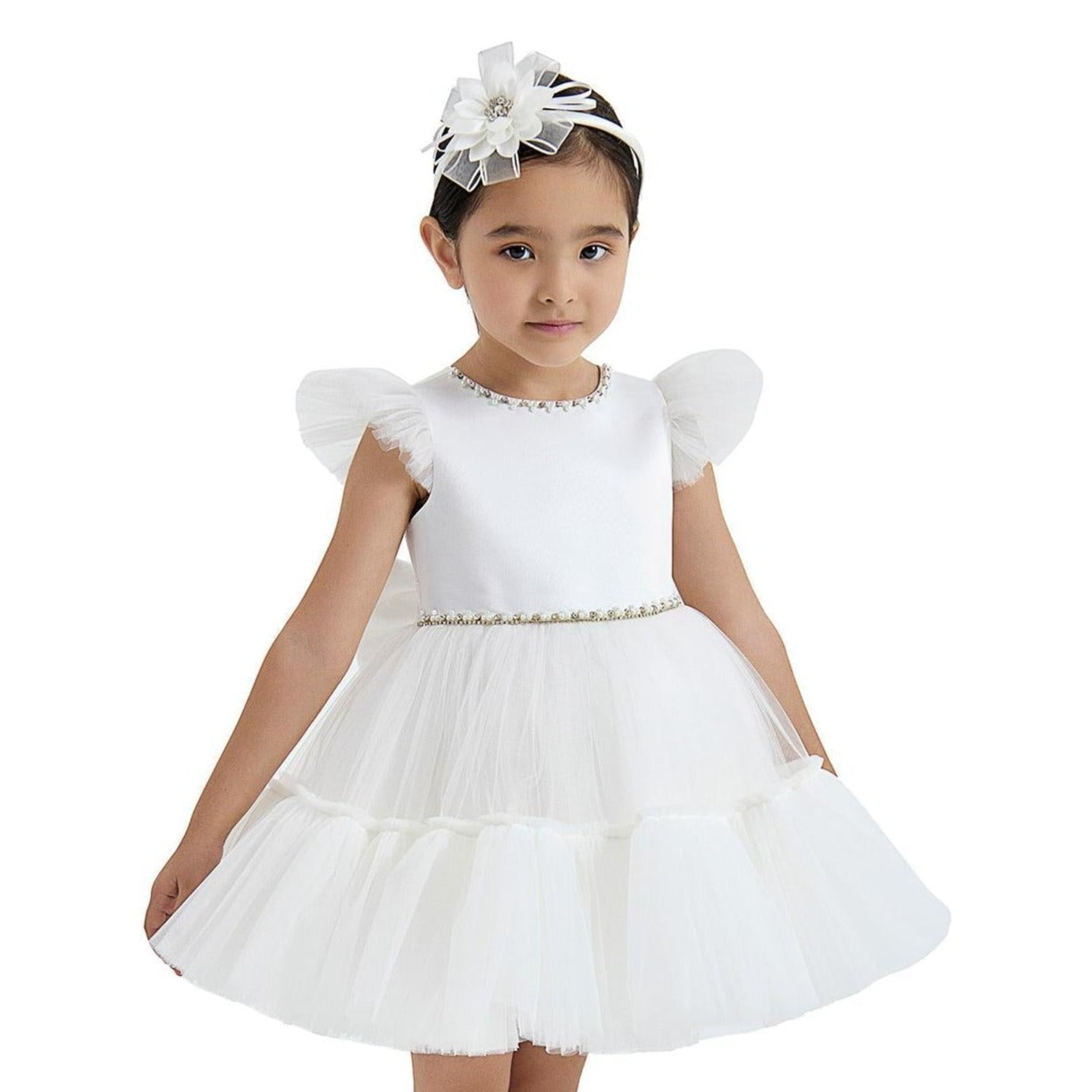 Robe de cérémonie fille Fiona à volants
