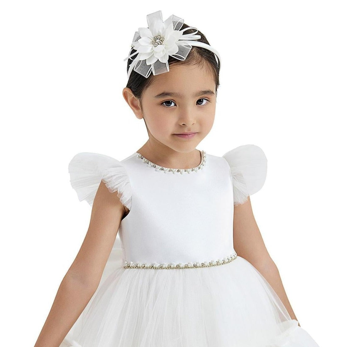 Robe de cérémonie fille Fiona à volants