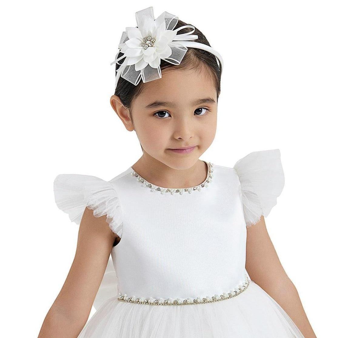 Robe de cérémonie fille Fiona à volants