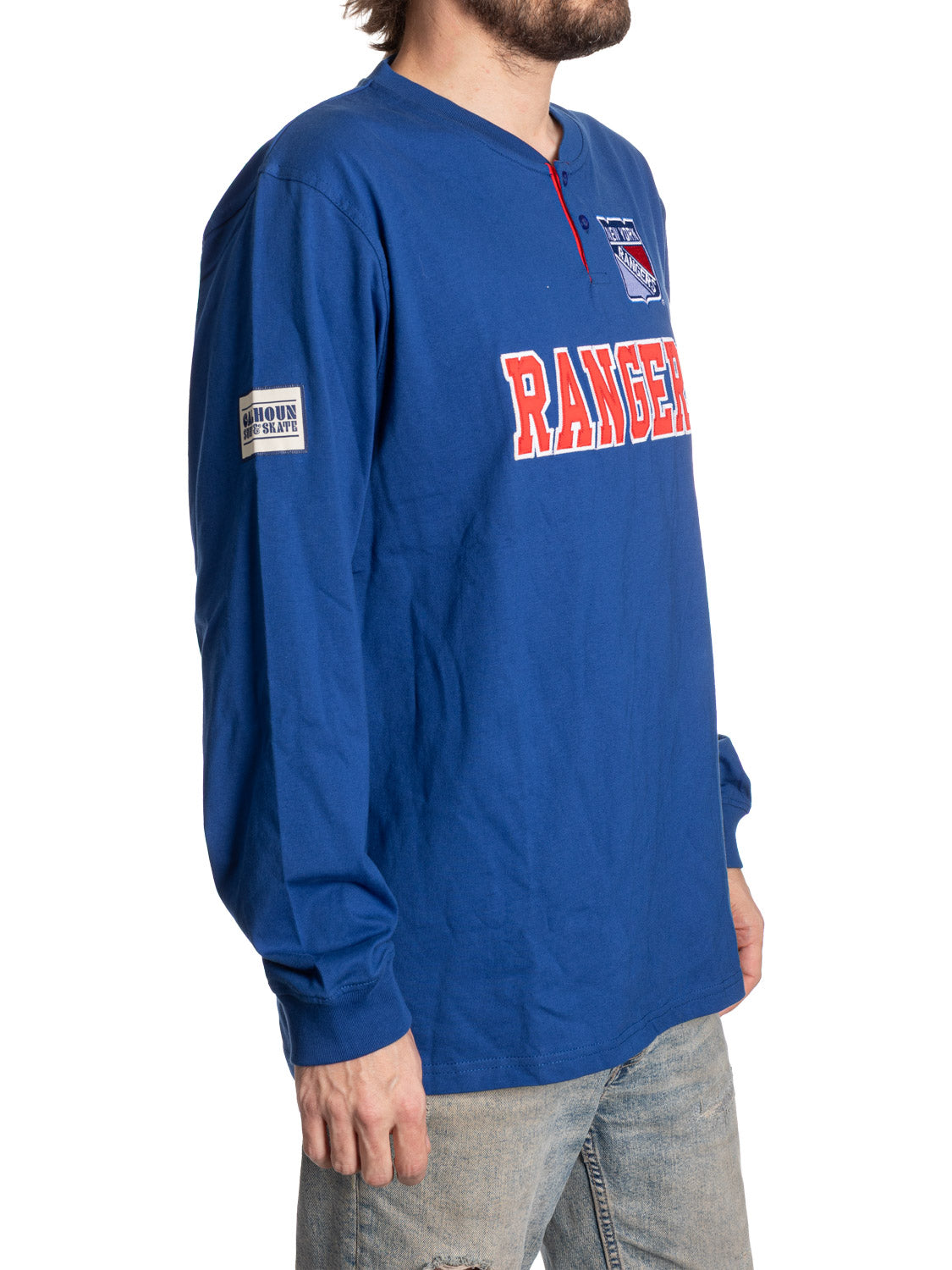 Henley à manches longues des Rangers de New York