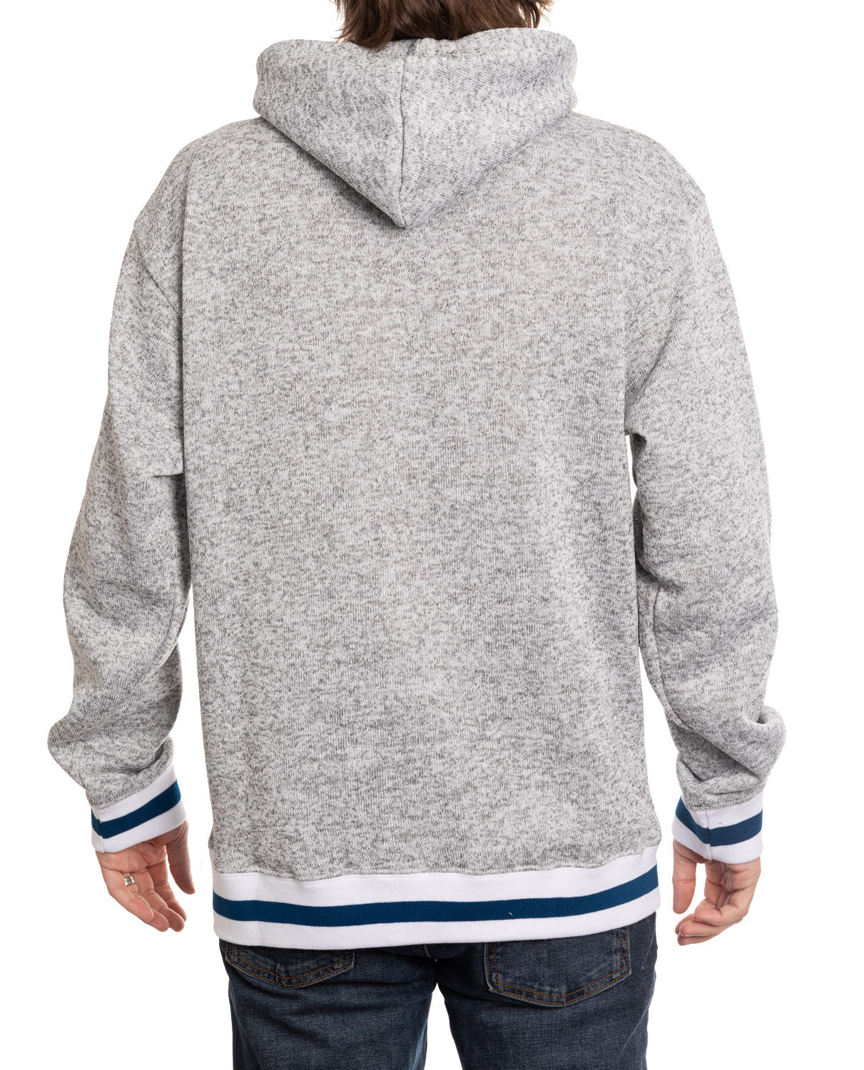 Sweat à capuche tissé haut de gamme à logo chenille des New York Rangers, style "Muskoka"
