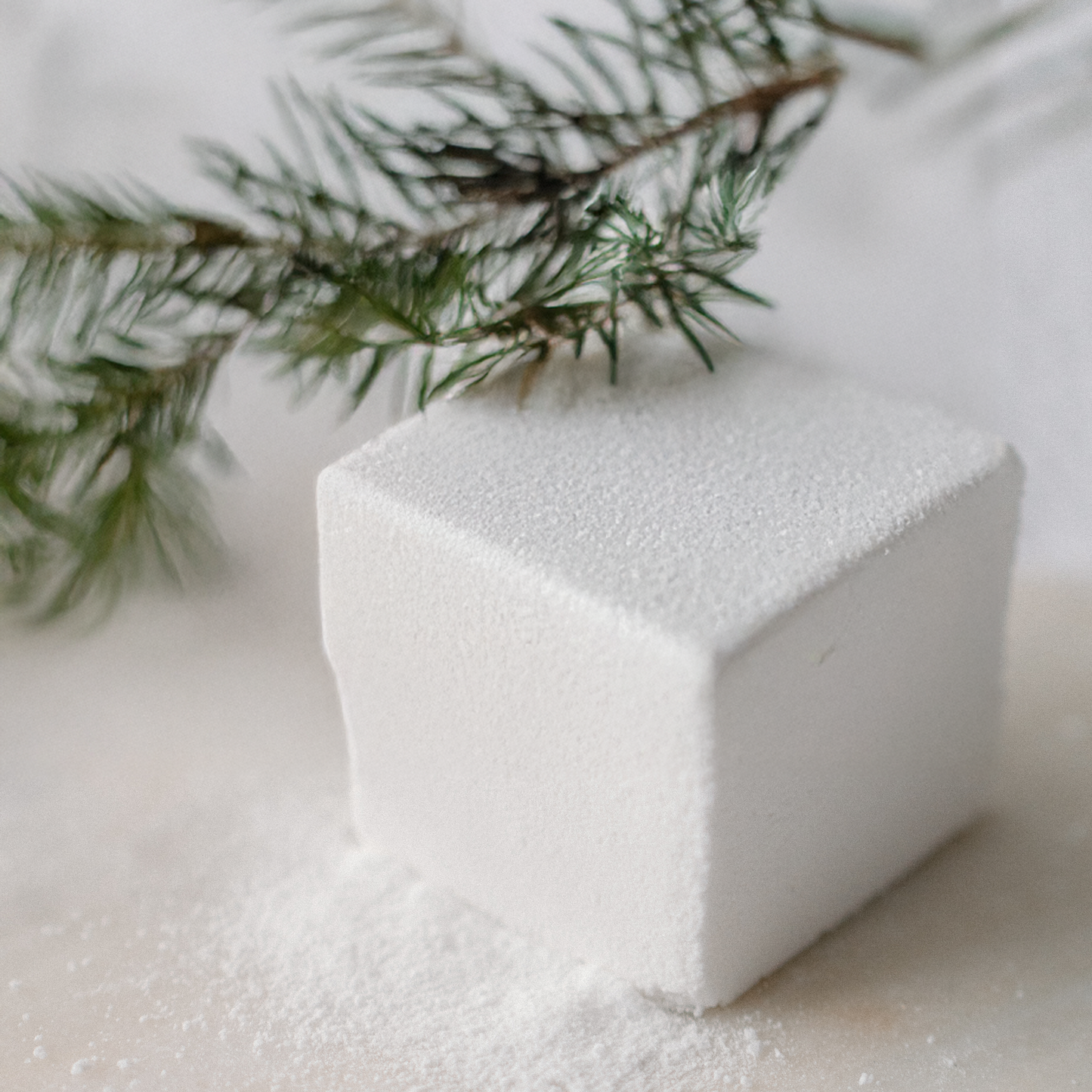 Cube de bain Épicéa Flora