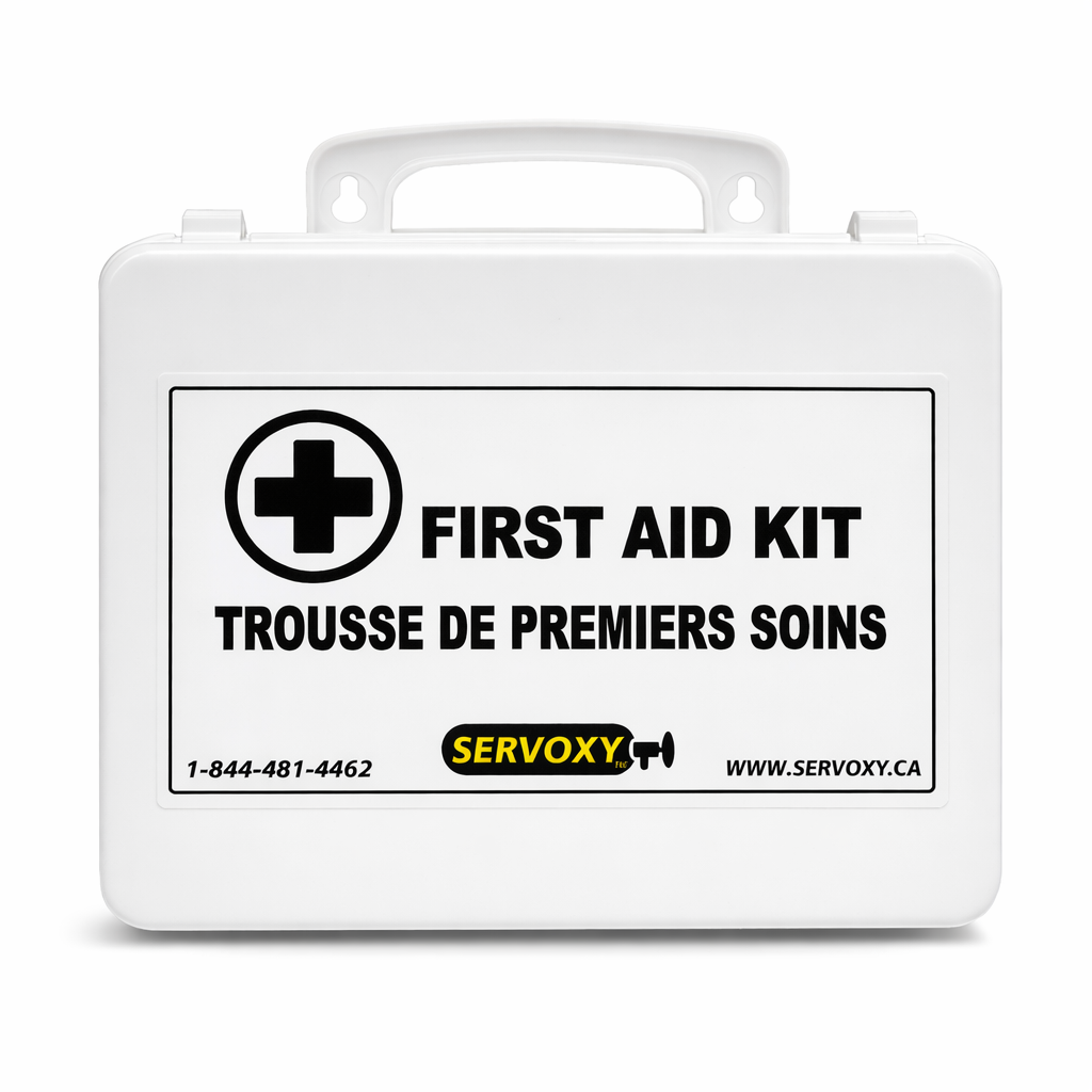 TROUSSE DE PREMIERS SOINS DE BASE DE TYPE 2 SELON CSA Z1220 EN VRAC DANS UNE BOÎTE EN PLASTIQUE DE 24 UNITÉS