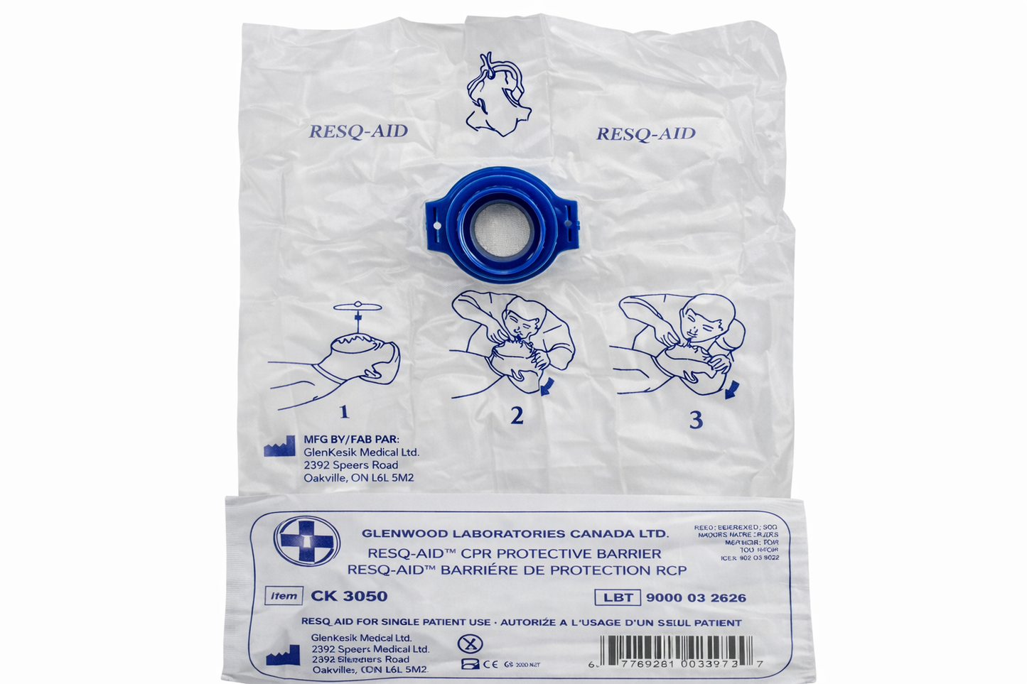TROUSSE DE PREMIERS SOINS DE BASE DE TYPE 2 SELON CSA Z1220 EN VRAC DANS UNE BOÎTE EN PLASTIQUE DE 24 UNITÉS