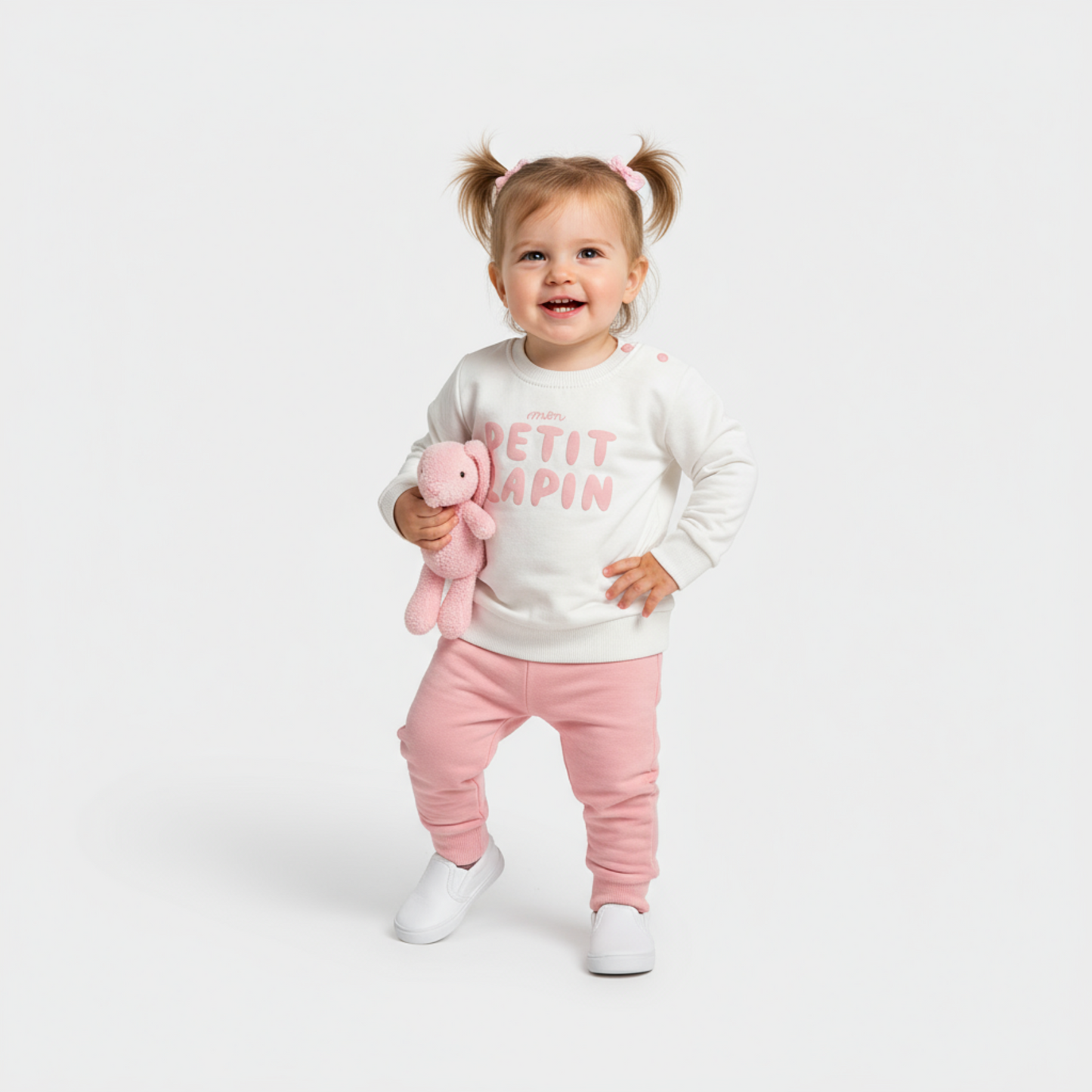 Ensemble de Survêtement Unisexe Petit Lapin Cotton