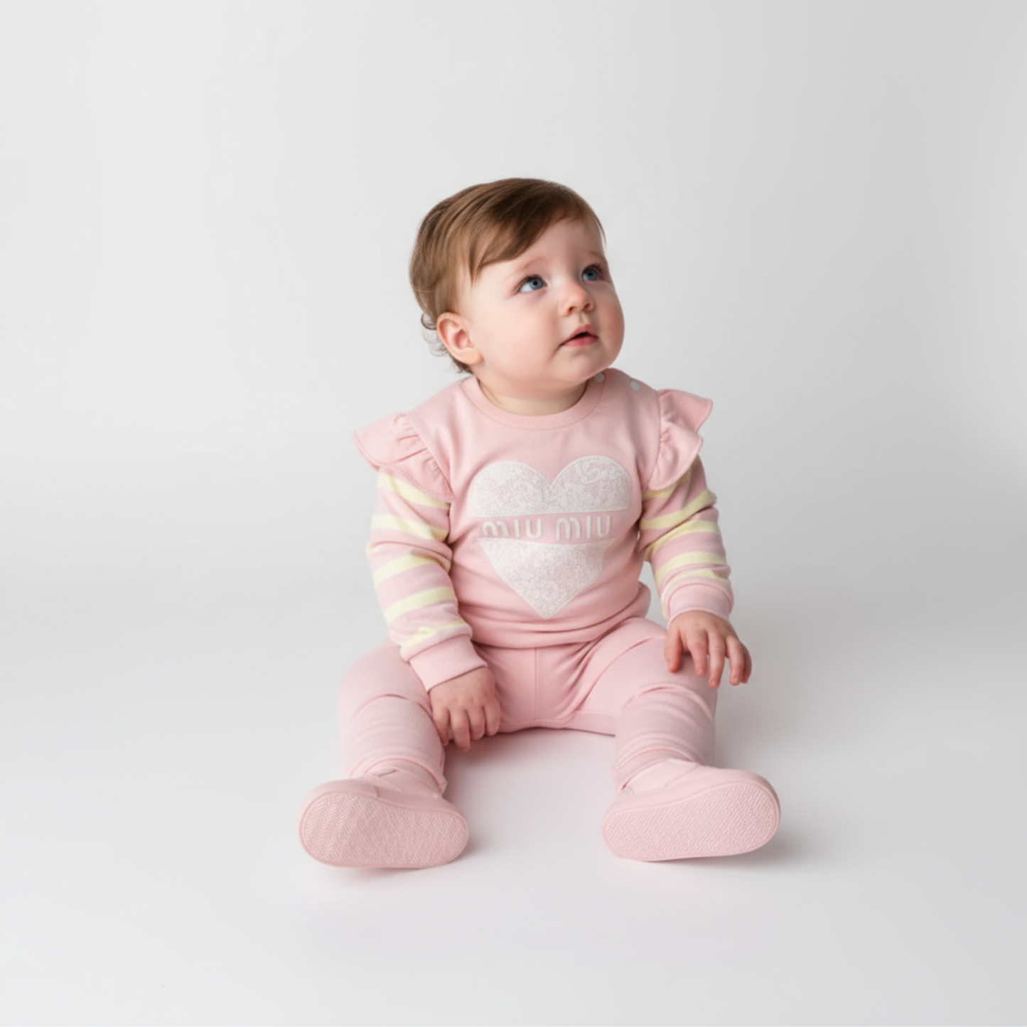 Ensemble de jogging Miu Love pour filles