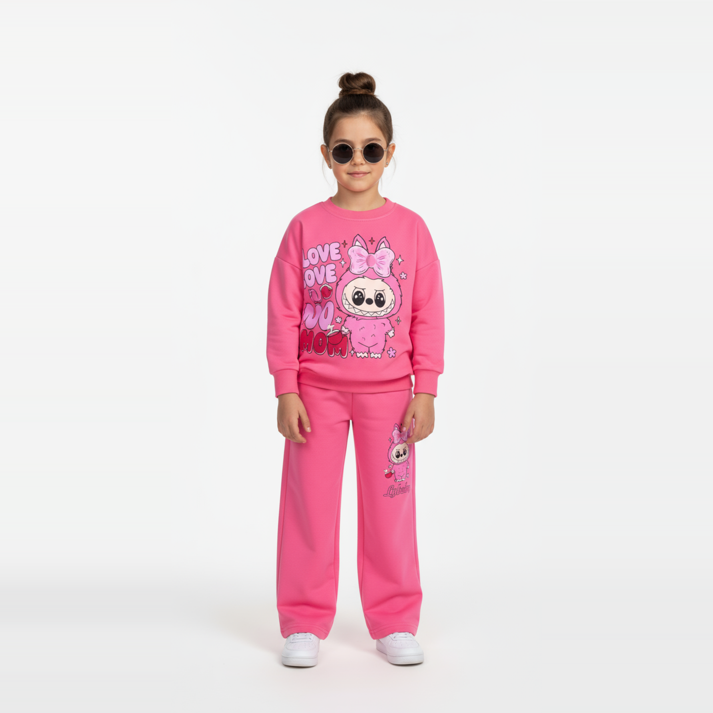 Ensemble décontracté pour filles Sweet LA-BU-BU