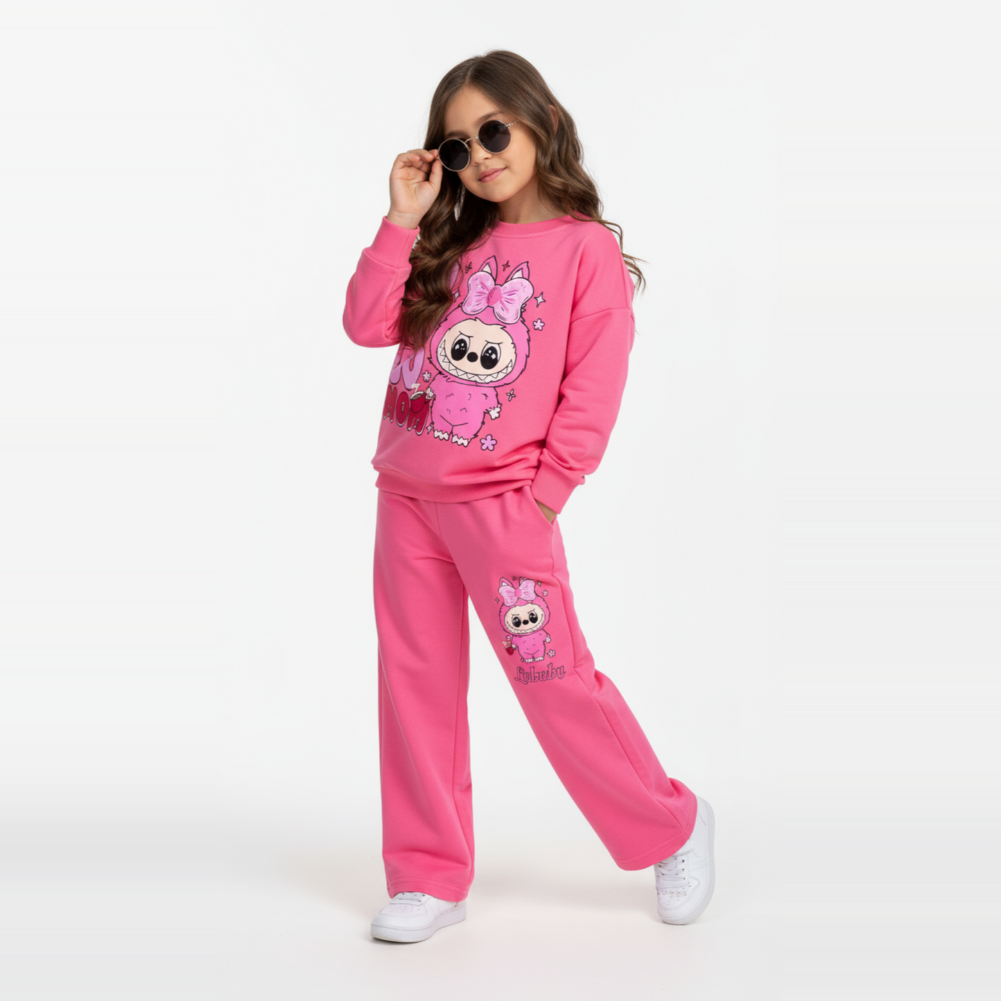 Ensemble décontracté pour filles Sweet LA-BU-BU